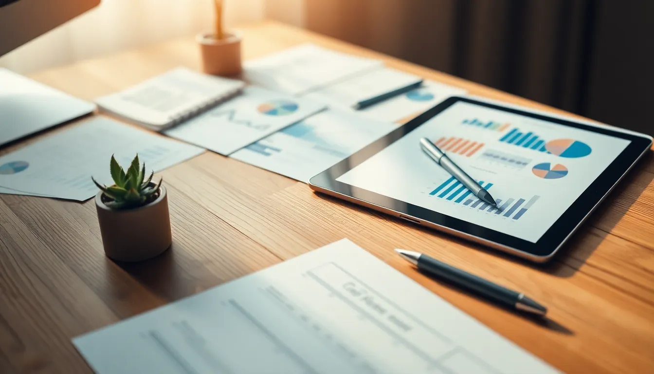 스마트 비즈니스 아이디어 구상 및 전략 수립에 대한 일러스트레이션